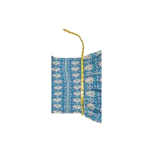 Zara Printed Embroidered Dress Ruffles Size XS - Picture 6 of 8